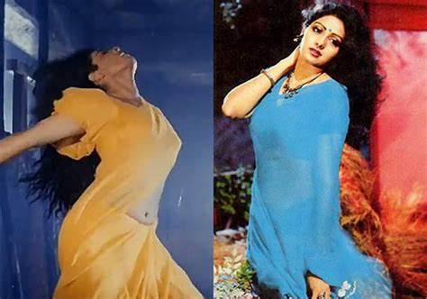 Chiffon sarees in Bollywood